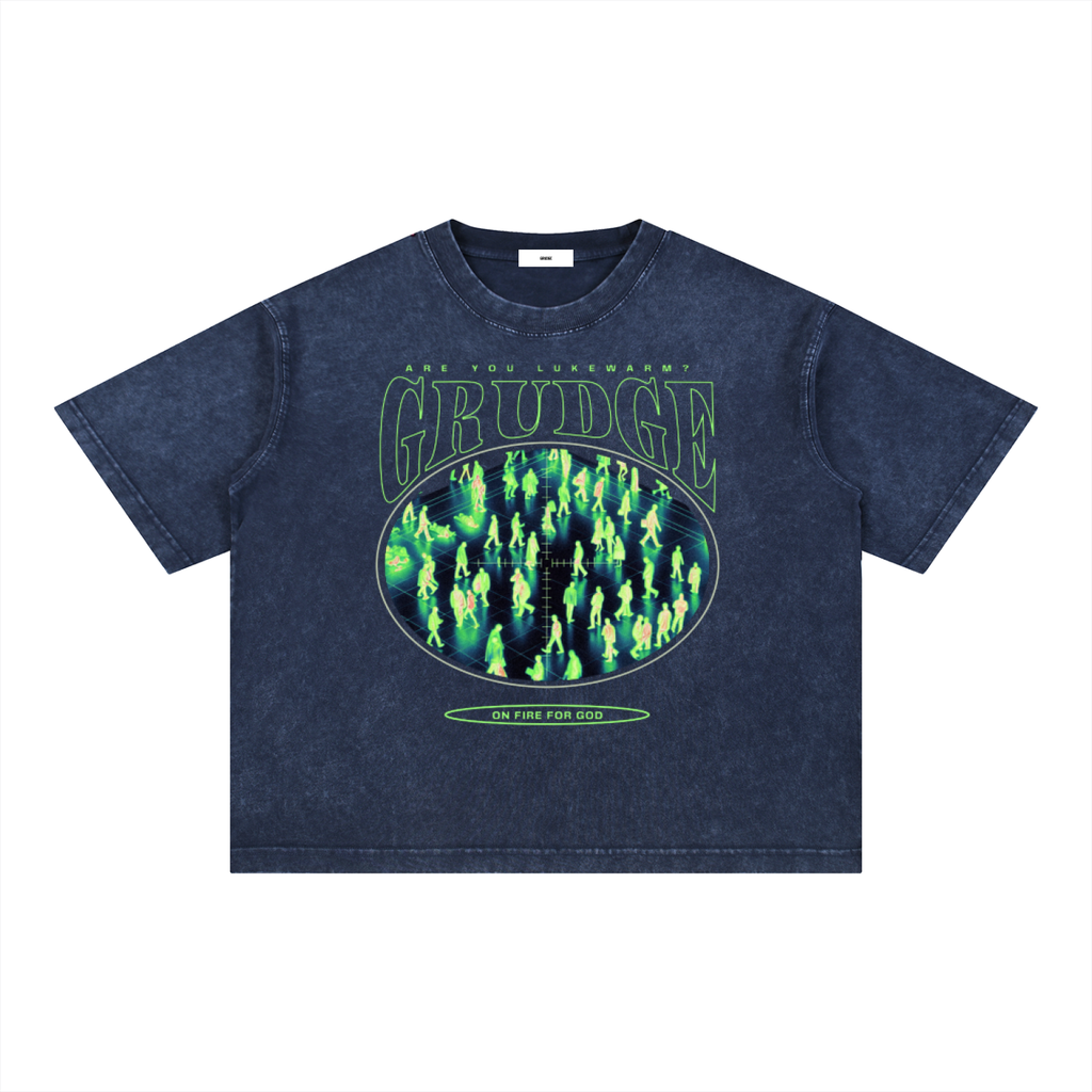 Are You Lukewarm? Christian Cotton T-Shirt