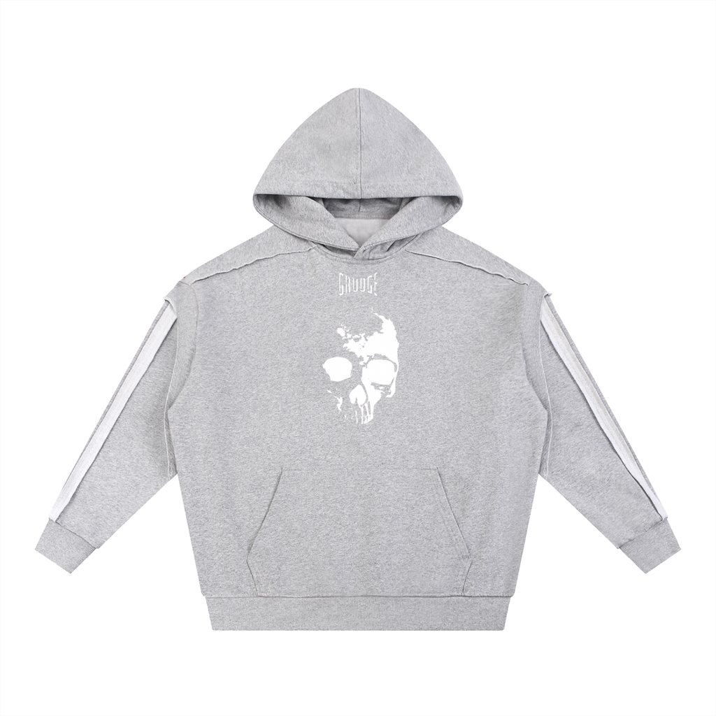 GRUDGE YHWH Pullover black faith-based Christian hoodie with bold YHWH graphic, premium Christian streetwear from the GRUDGE apparel collection.