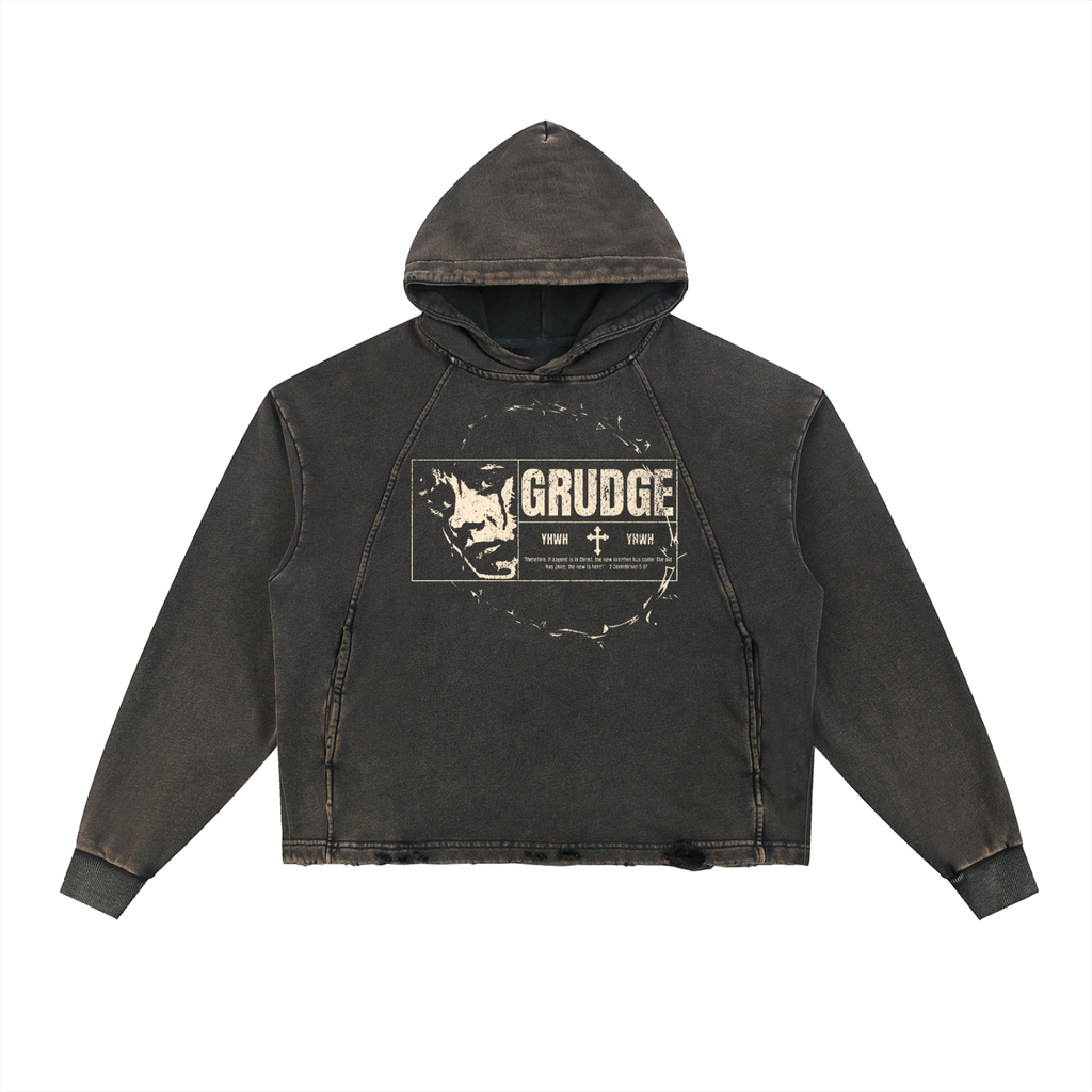 GRUDGE YHWH Cropped Pullover